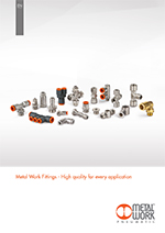 Metal Work Fittings - high quality for every application brochure cover