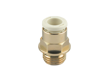 F-NSF Plus-sarjan lyijyttömät messinkiliittimet 4-10mm, M5-1/2“ kierteillä